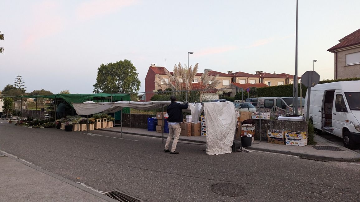 Achte Etappe auf dem Camino Portugues da Costa von Baiona nach Vigo