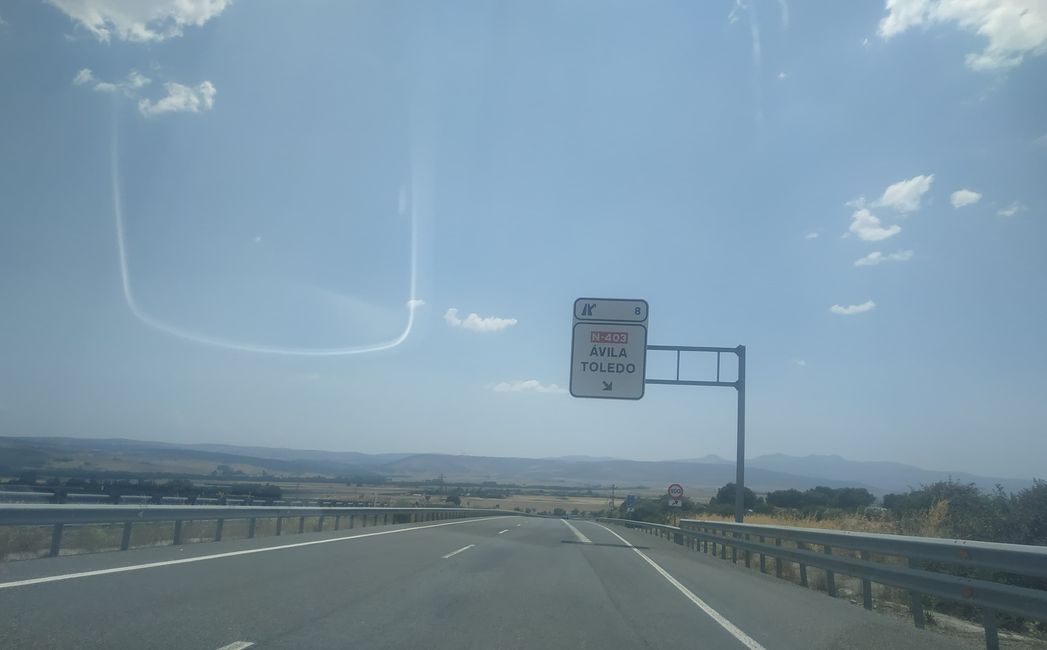 Photos from my car of Ávila (Castilla y León, Spain) (July 2024)