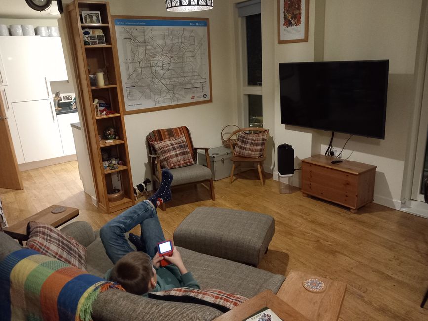 Unsere Wohnung in London