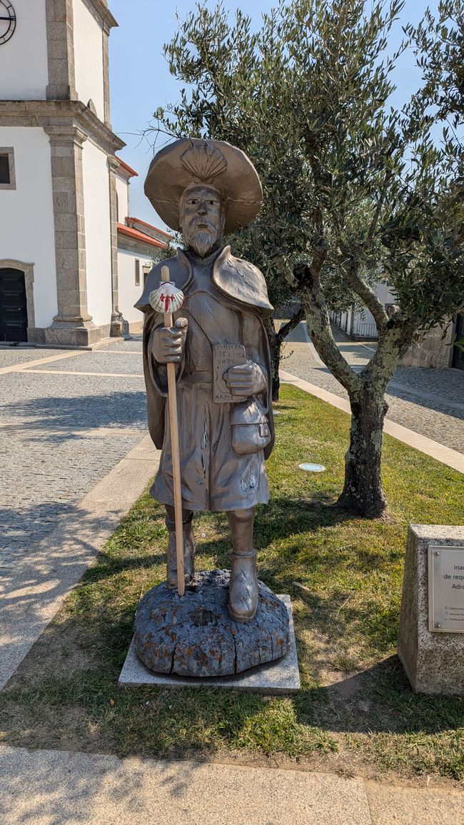 Third stage of Camino da Costa from Apulia Praia to Viana do Castelo