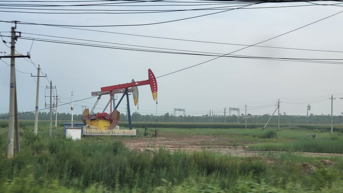 Producción de petróleo en Cangzhou