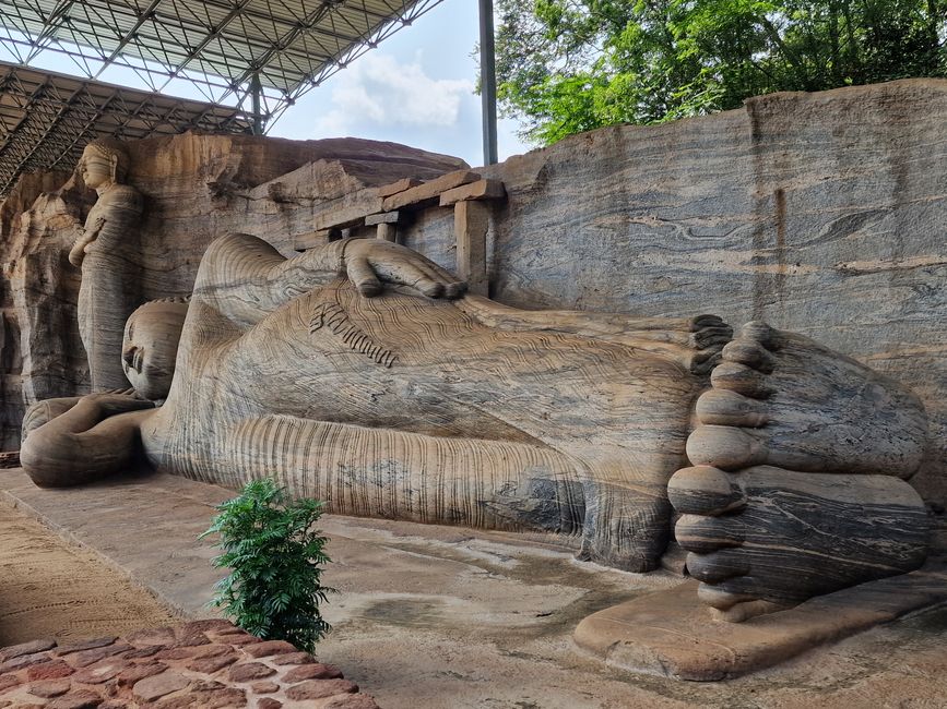 Polonnaruwa - 1000 años de historia y algo aprendido.