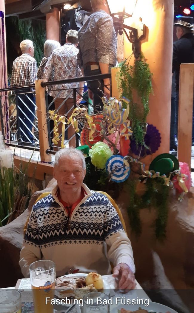 Herbert feiert in Bad Füssing