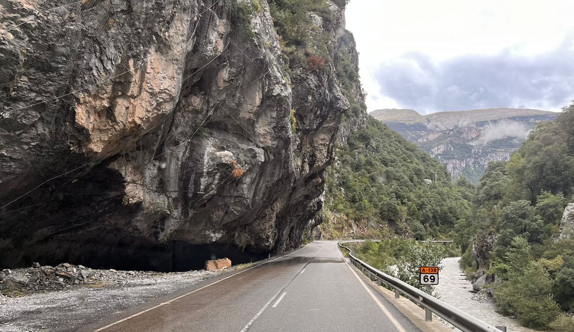 On the way deeper into the Pyrenees