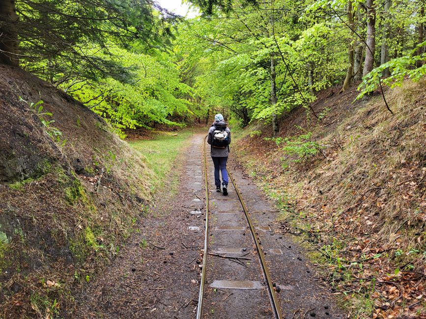 Binari Treno munizioni Museo dei Bunker di Hanstholm