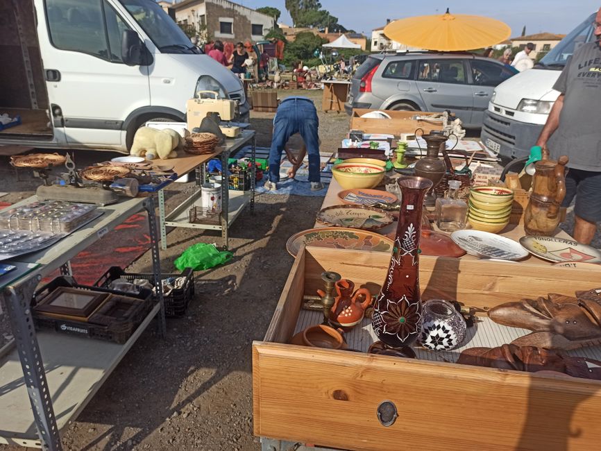 Mercadillo de 2ª mano "l'Encant de l'Empordà" (Verges, Baix Empordà, Girona)