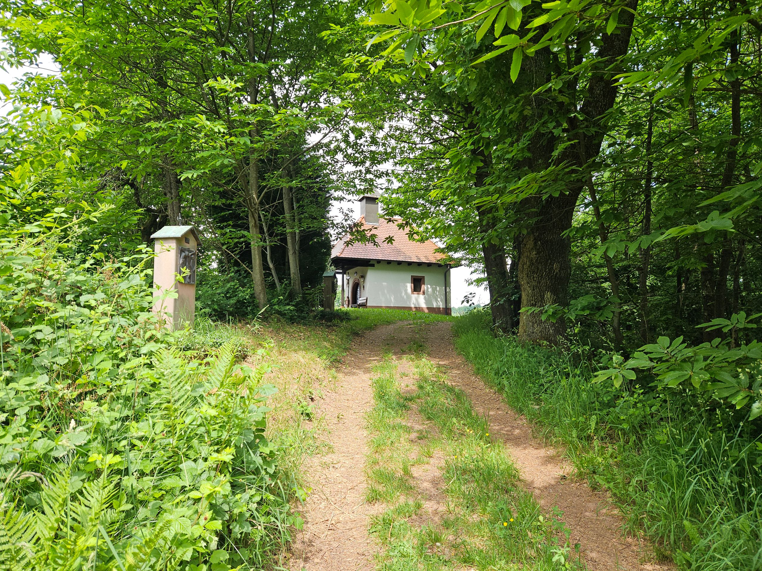 St. Georg Chapel at the Crossroad in Gossersweiler-Stein