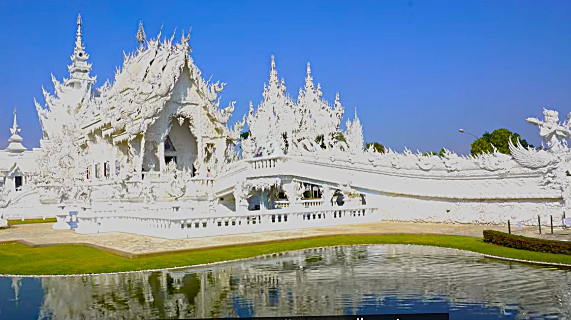 Weisser Tempel in Chiang Rai