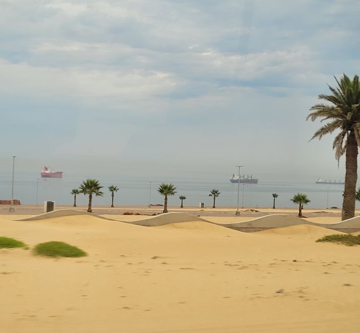 Jour 146 et 147/148 sur 175 : Croisière autour du monde : Walvis Bay/Namibie et deux jours en mer