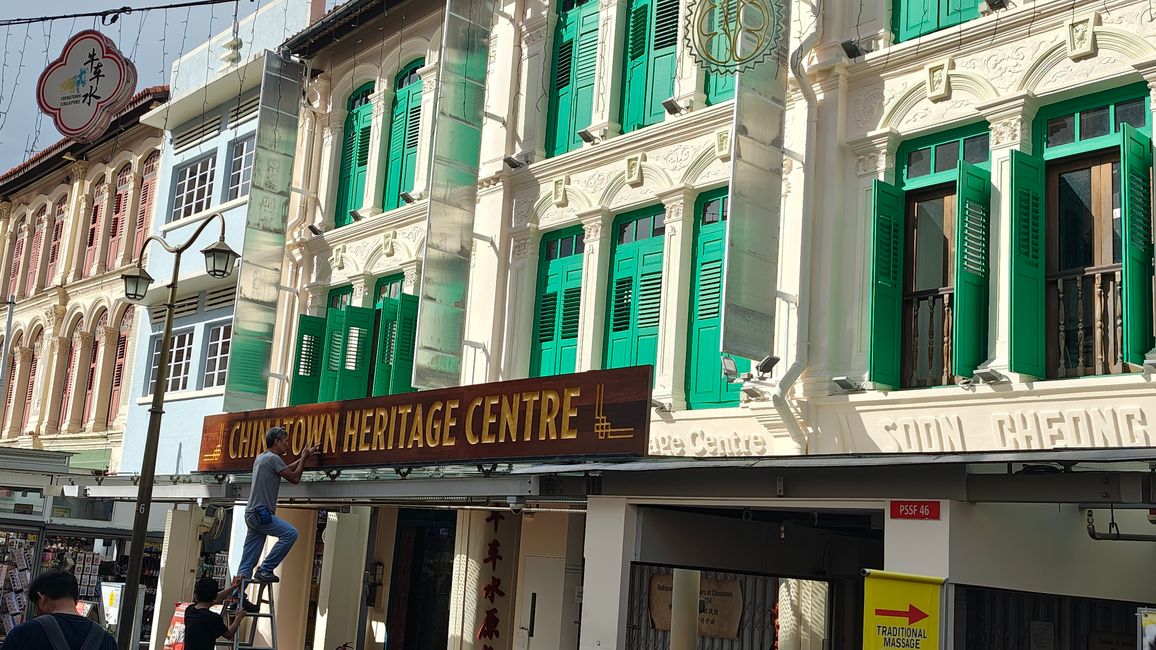 Ein Geschichtenerzähler in Chinatown
