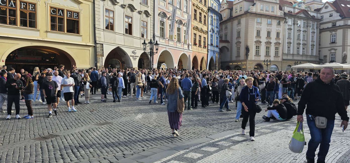 Prag - bin wieder mal da! Eine sehr volle und atemberaubende Location!