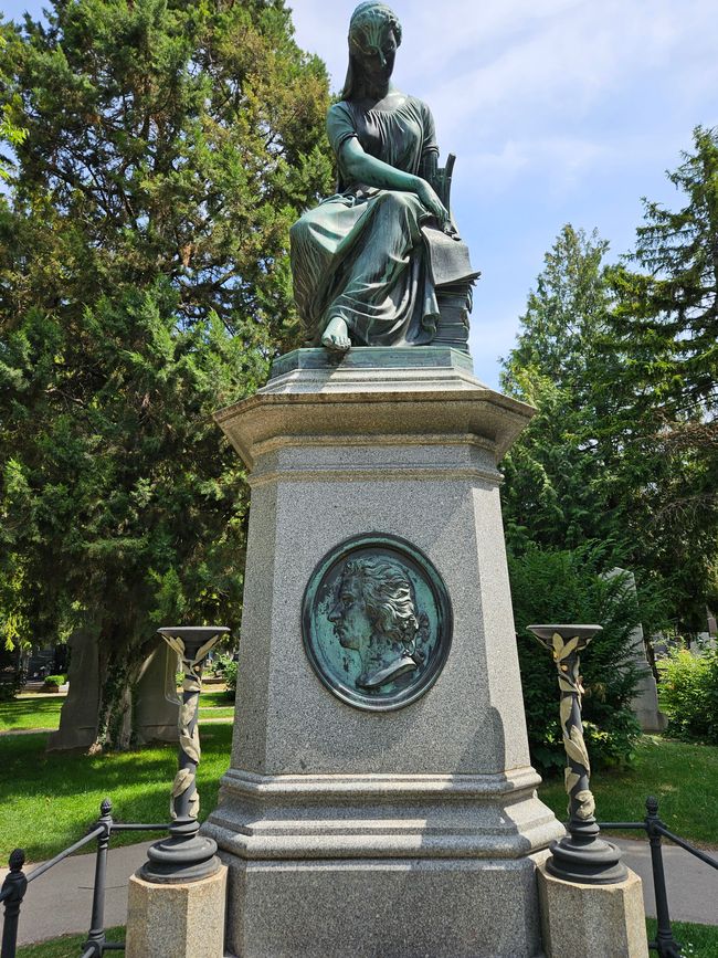 Das Ehrengrab von Mozart 