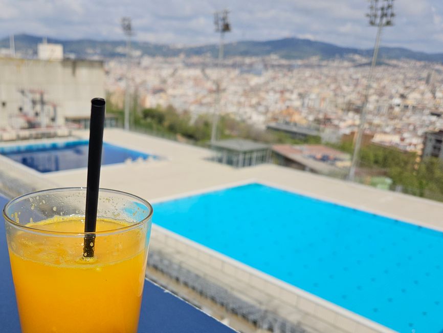 Piscina Cafè Salt a Barcellona