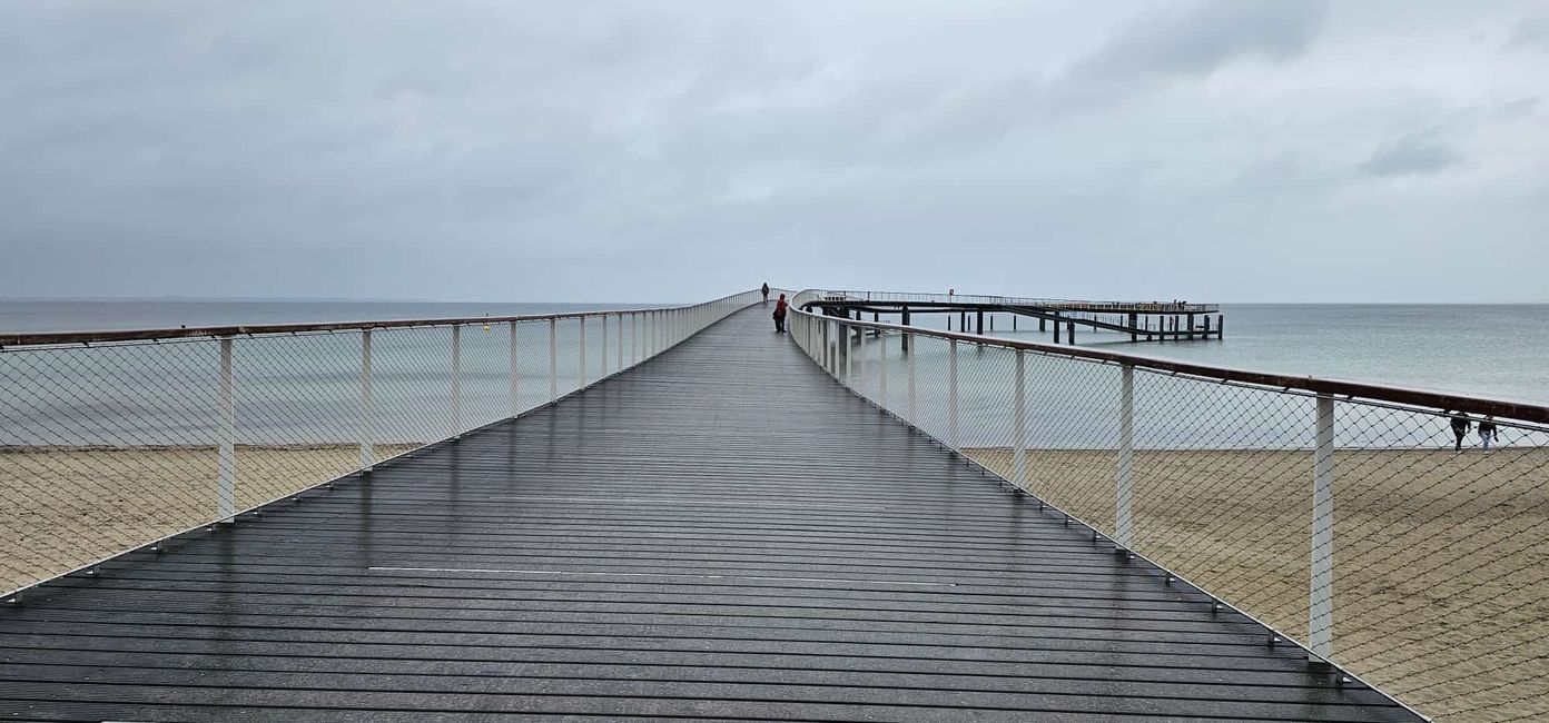 Auf dem Rückweg von Rügen noch eine Stippvisite in Timmendorfer Strand