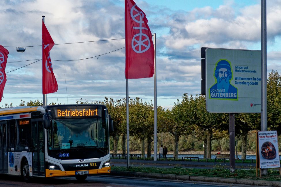 In der Stadt Gutenbergs angekommen