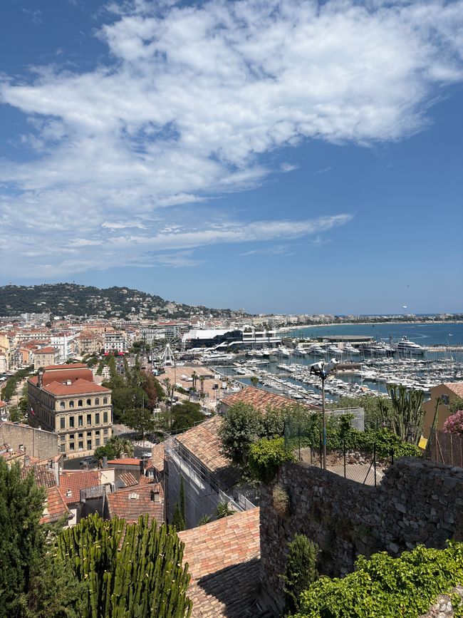Cannes vom Lookout 