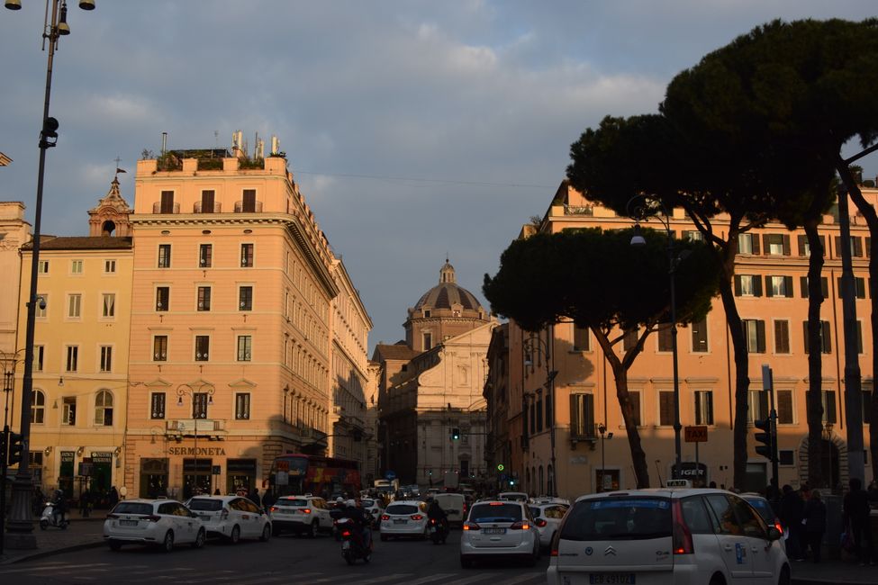 Viaggio in città a Roma