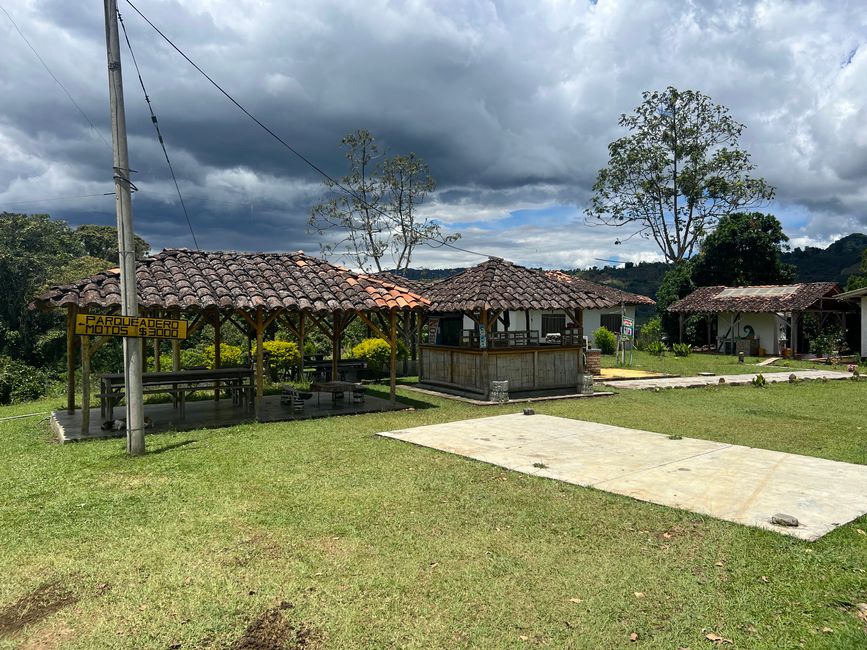 Am Ende der Straße dann eine Finca …