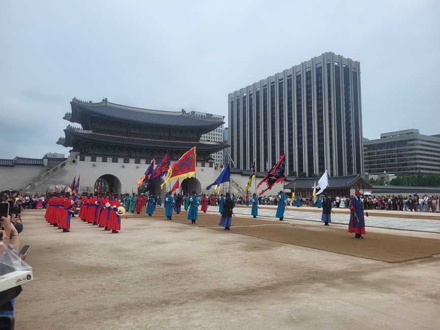 Wachablösung beim Gyeongbokgung