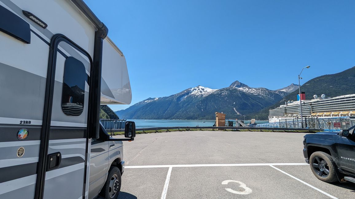 Tag 23: Skagway - Haines: das große Schwitzen in Alaska beginnt!