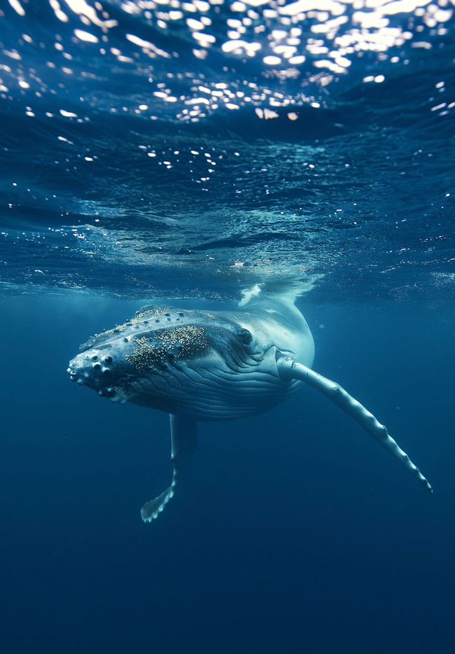 Nuotare con le balene megattere nel regno di Tonga