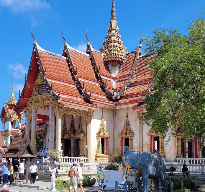 Tag 120 und 121 bis 123 von 175: Kreuzfahrt rund um die Welt  - Phuket/Thailand und drei Seetage