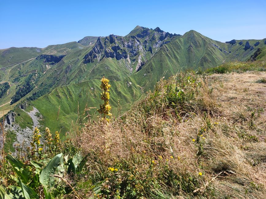 Wanderung vom Puy de Sancy zum Pic du Capucin