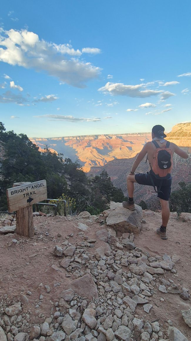 30.09. Grand Canyon - Bright Angel Trail