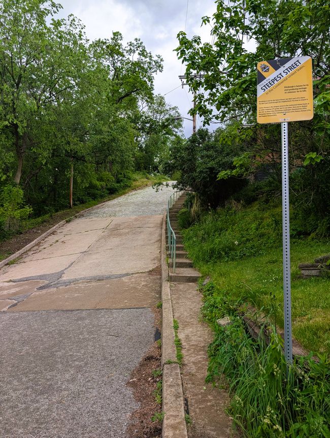 Steilste Straße der USA (37% Steigung)