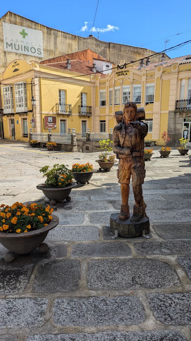 Eleventh Stage of the Camino Portugues from Pontevedra to Caldas de Reis