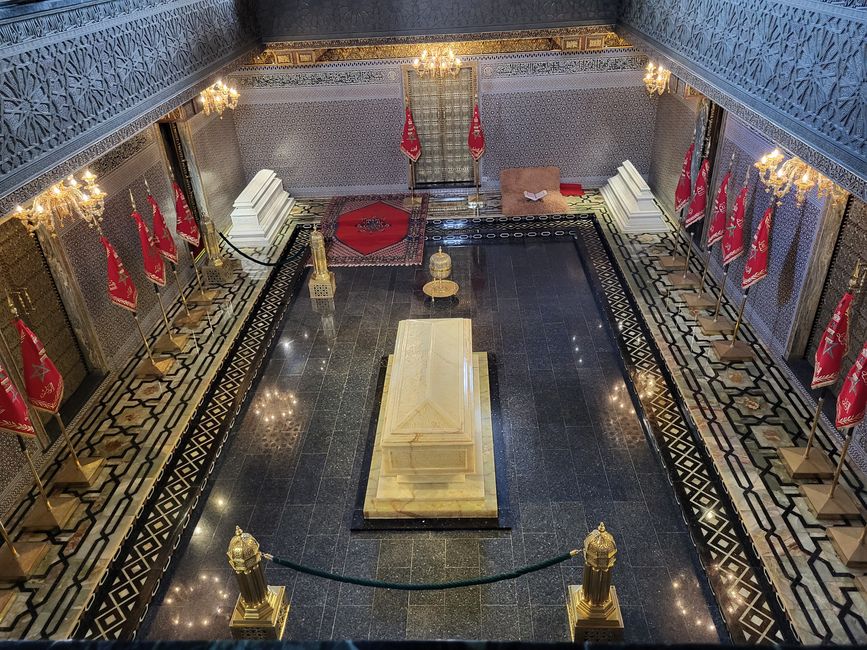 Mausoleo de Mohammed V.