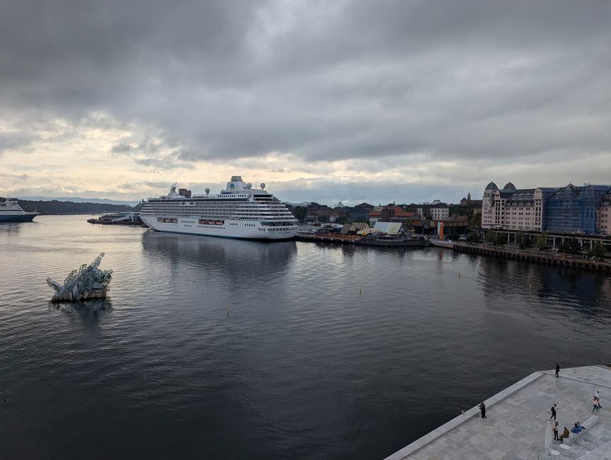 Oslo, graue Stadt am Fjord