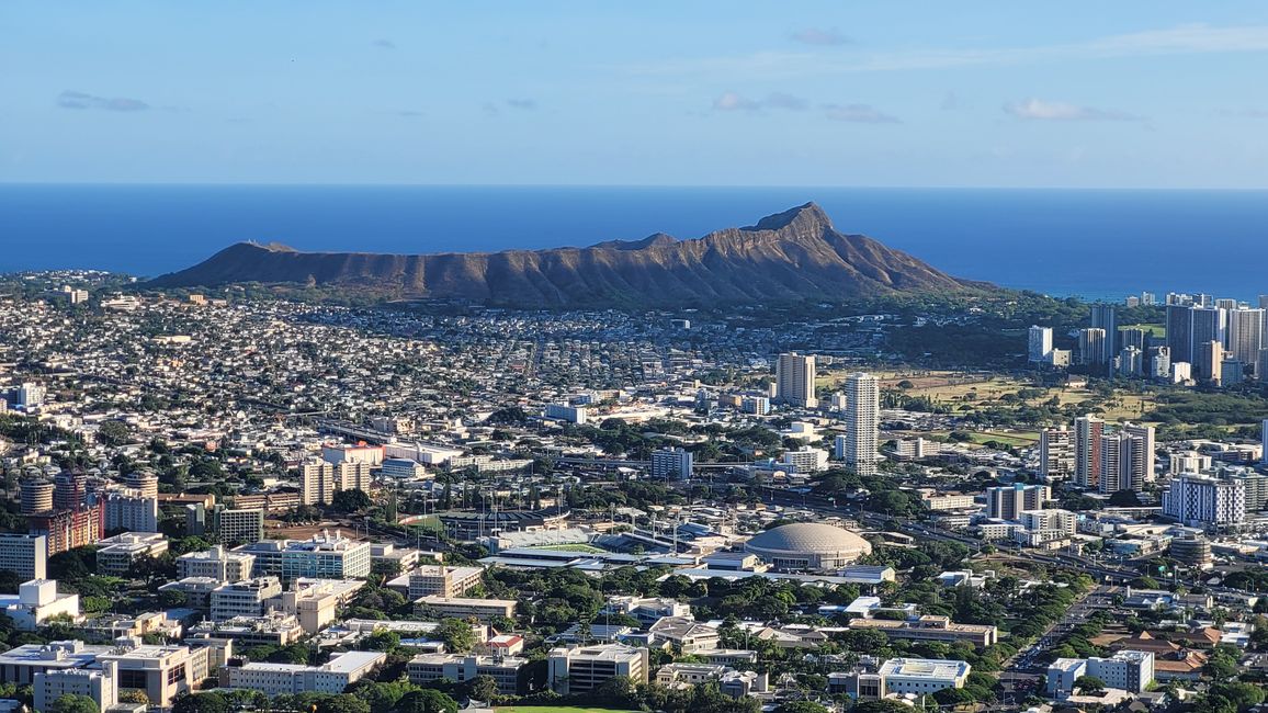 Honolulu und Diamond Head