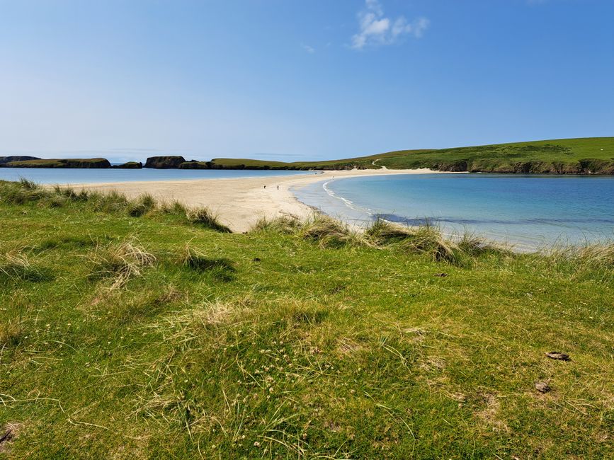 Tombolo zu St. Ninians Isle