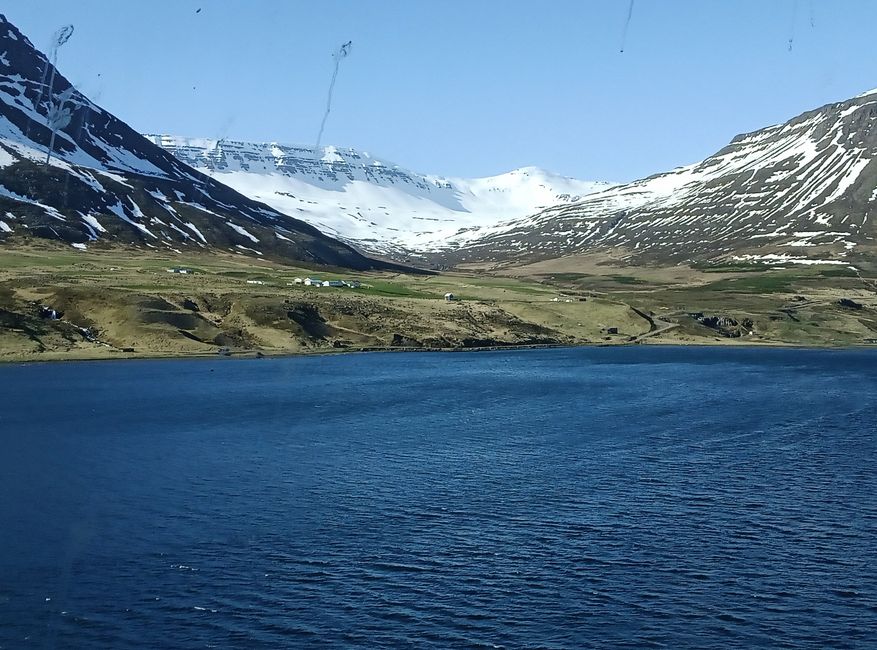 Ankunft in Island
