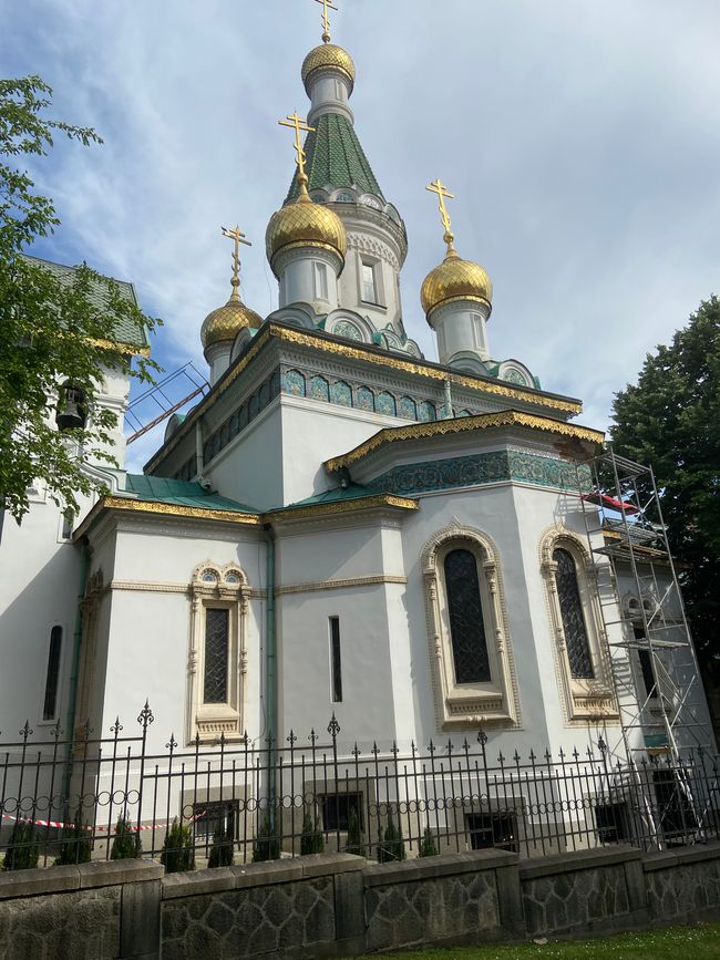 Sur le chemin du retour à Sofia
