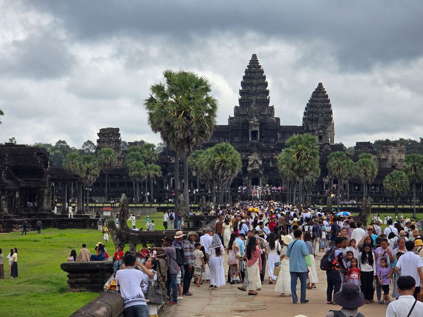 Alles kommt anders... - oder: Die Tempelanlagen von Angkor