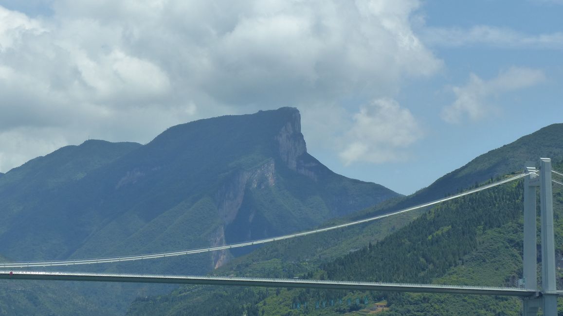 20. Mai.  Drei Schluchtenfahrt auf dem Yangtse
