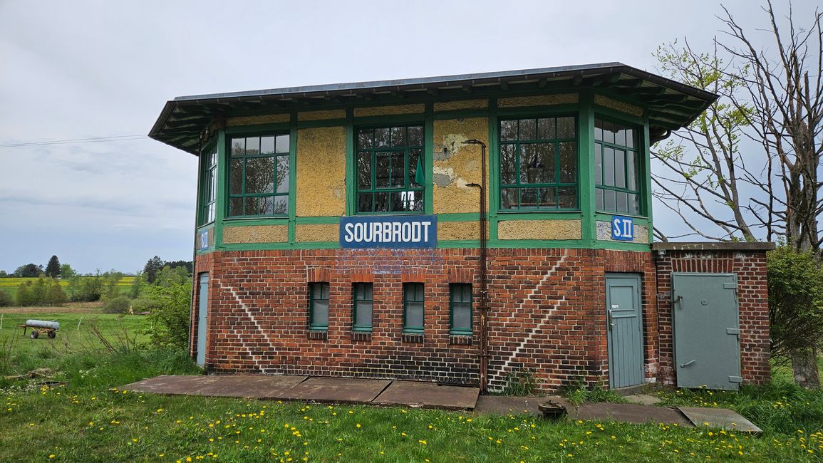 Stellwerk Sourbrodt (noch komplett eingerichtet)
