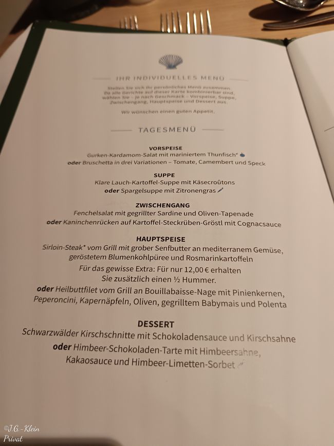 Tagesmenü am 13.11.2025