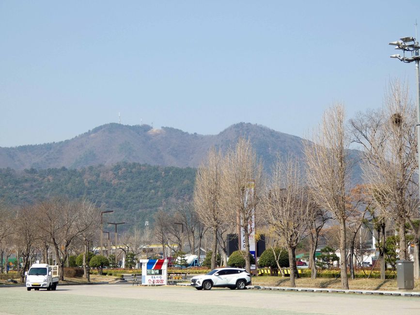 Auf der Fahrt nach Gyeongju