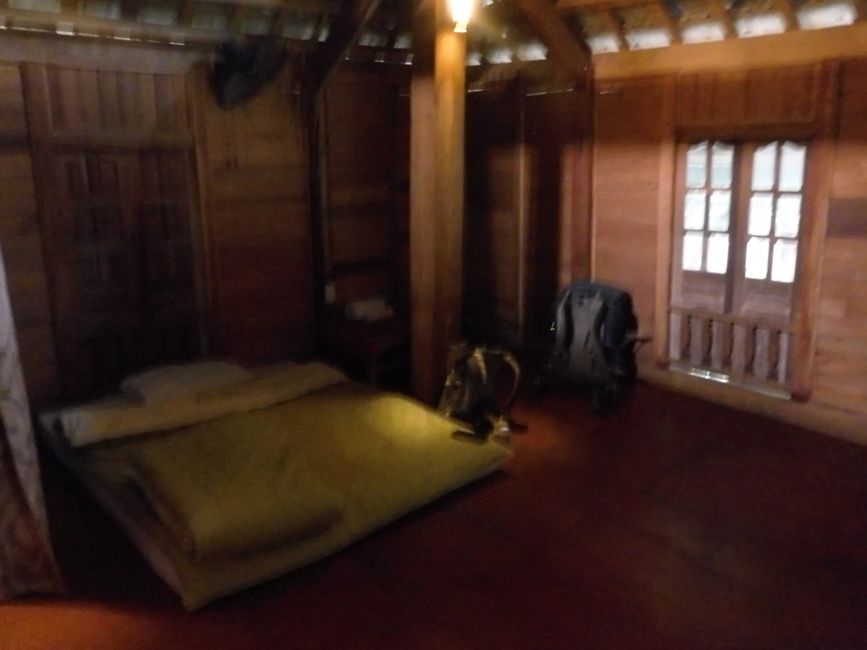 Mon compartiment dans le dortoir