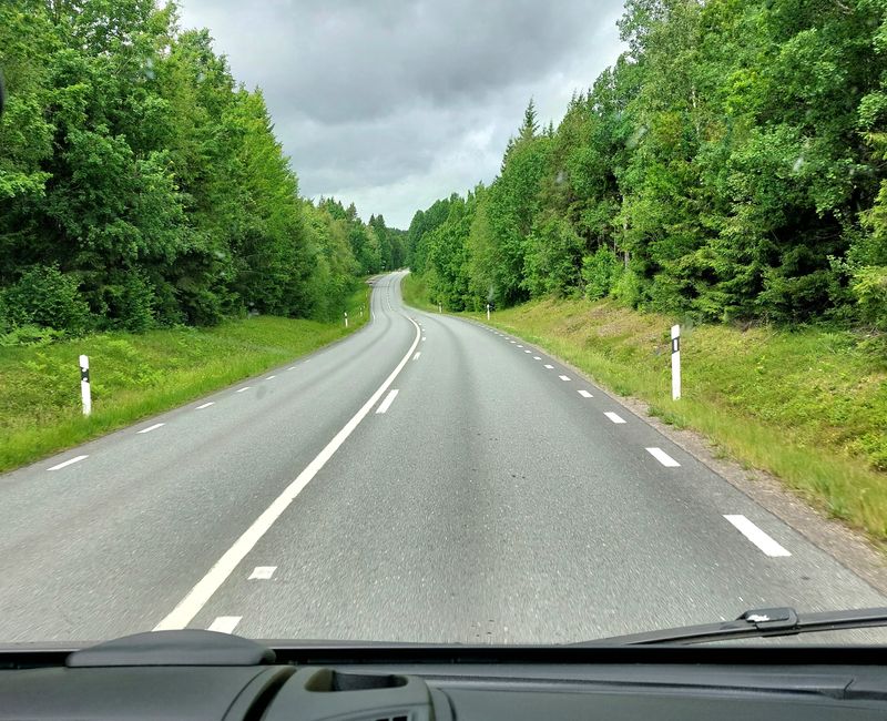 Menschenleeren Straßen ...