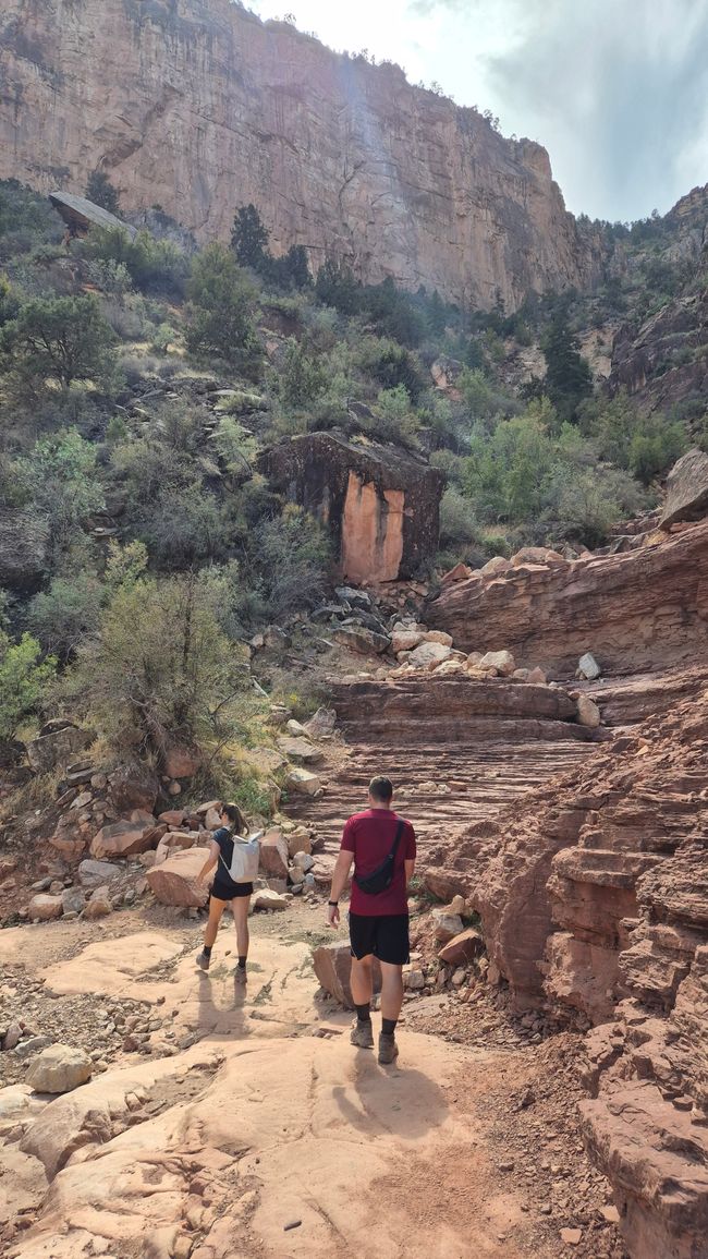 30.09. Grand Canyon - Bright Angel Trail