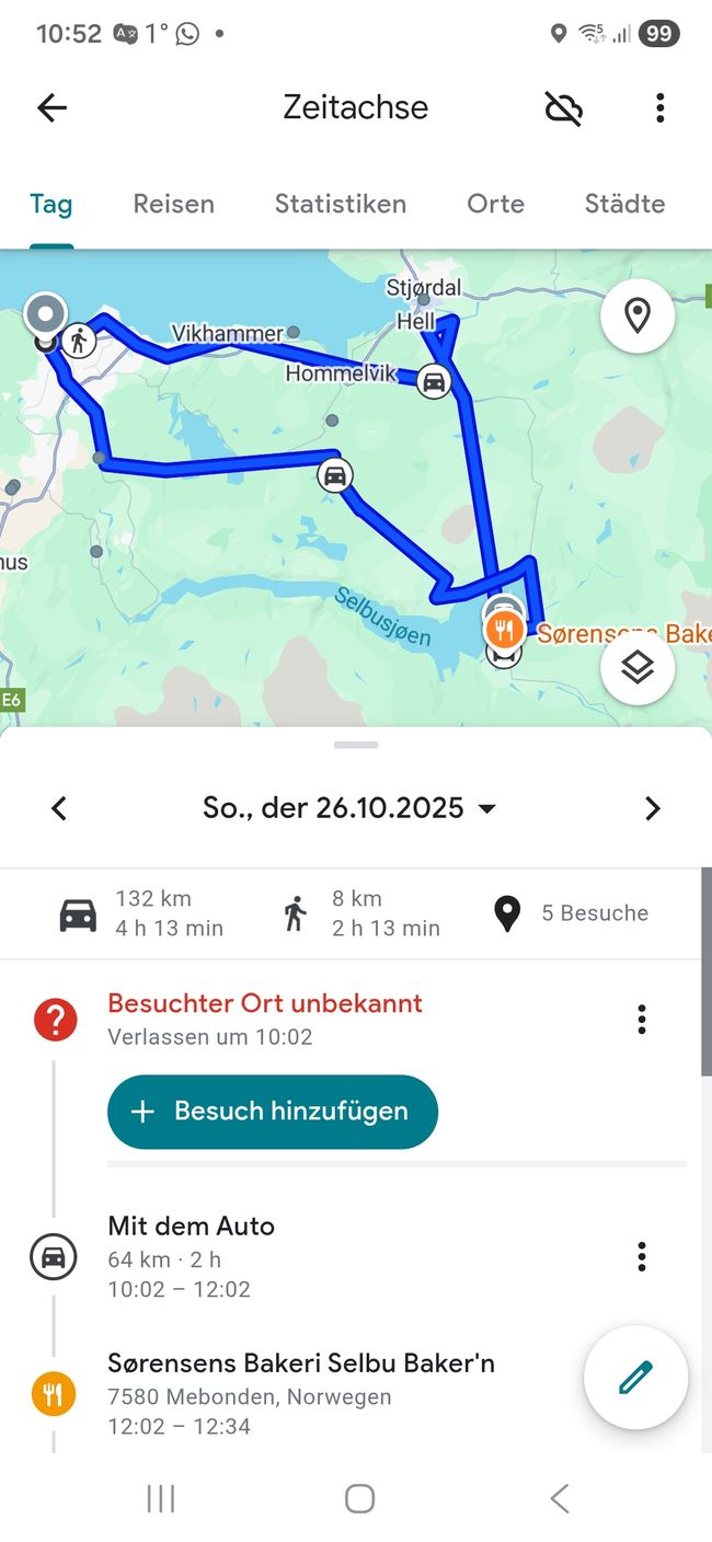 Trondheim 23-30 Octobre 2025/26 Octobre
