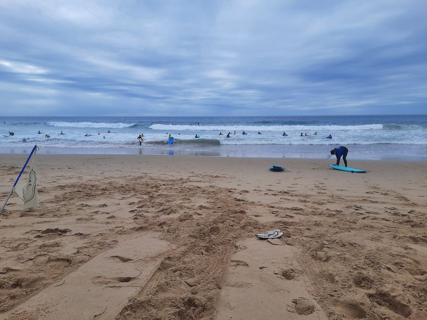 Surfing in Sagres