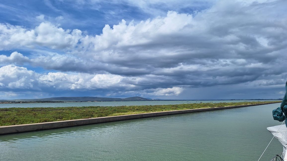 Weiterfahr im Canal du Rhône à Sète