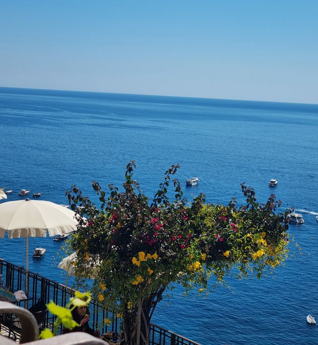 Blick von Hotelterrasse