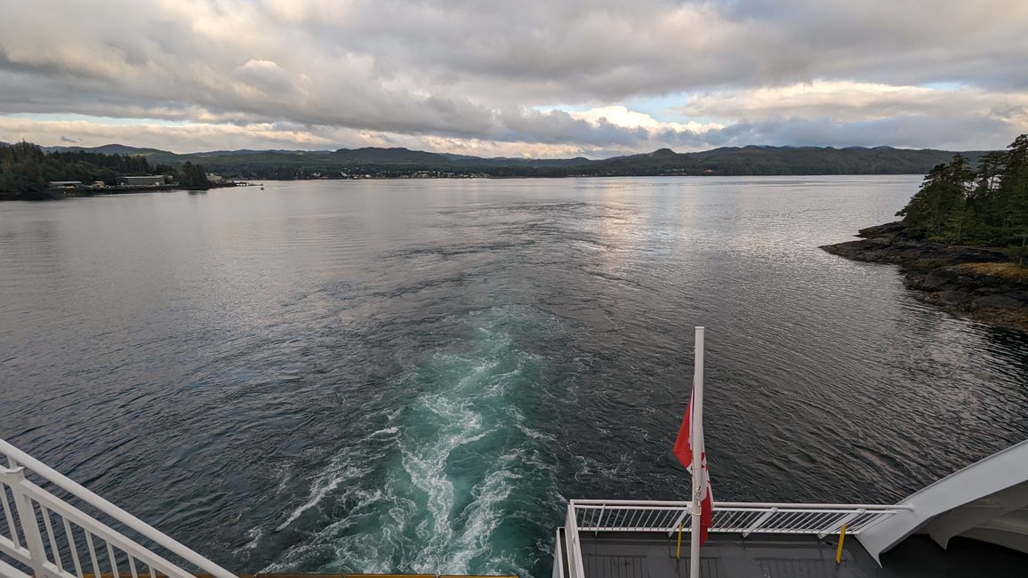 Day 13: Port Hardy - INSIDE PASSAGE  Prince Rupert