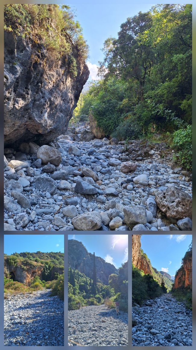 Viros-Schlucht Griechenland Tag 18